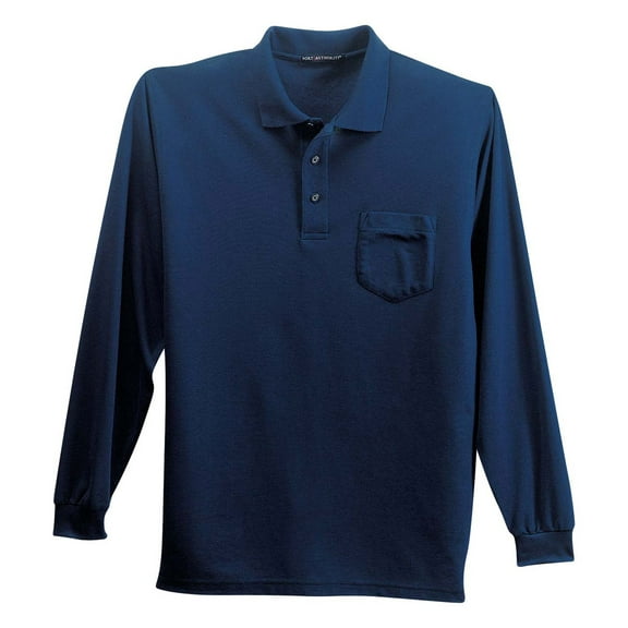 Port Authority Men's Silk Touch 3-Button Placket Polo Shirt