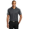 thumbnail image 1 of Port Authority Men's Silk Touch Performance Colorblock Stripe Polo. K547, 1 of 2