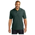 thumbnail image 1 of Port Authority Men's Silk Touch Polo Shirt With Pocket Dark Green X-Small, 1 of 3
