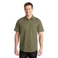thumbnail image 1 of Port Authority Men's Stain-Resistant Short Sleeve Twill Shirt - S648, 1 of 1