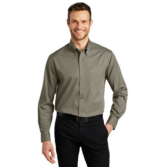 Port Authority Men's Tall Long Sleeve Twill Shirt - TLS600T