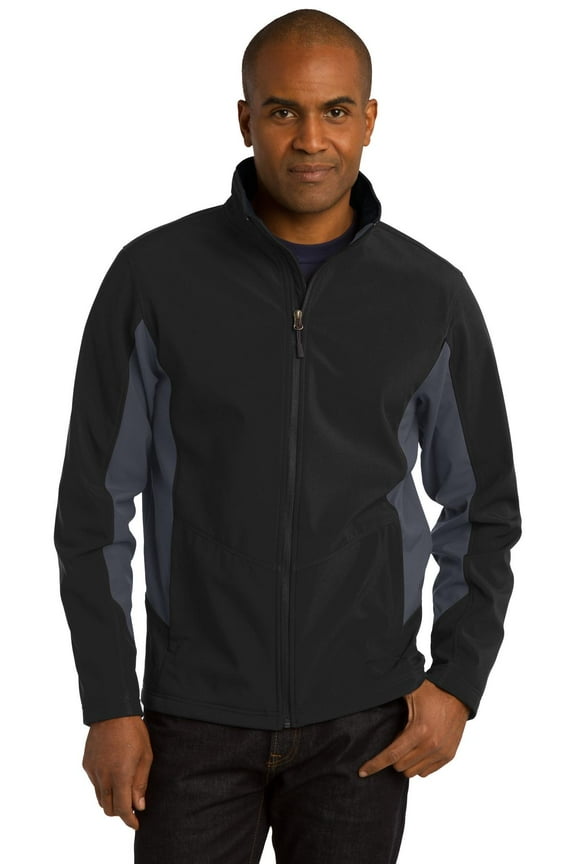 Men's Warmth Colorblock Soft Shell Jacket