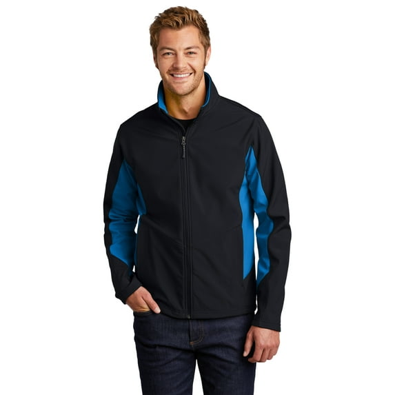 Port Authority Men's Warmth Colorblock Soft Shell Jacket