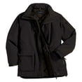 thumbnail image 1 of Port Authority Men's Waterproof Heavyweight Hooded Parka_Black_2XL, 1 of 3