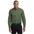 thumbnail image 1 of Port Authority Mens Long Sleeve Easy Care Shirt Large Tall Clover Green, 1 of 6
