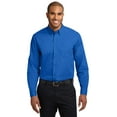 thumbnail image 1 of Port Authority Mens Long Sleeve Easy Care Shirt XX-Large Tall Strong Blue, 1 of 5