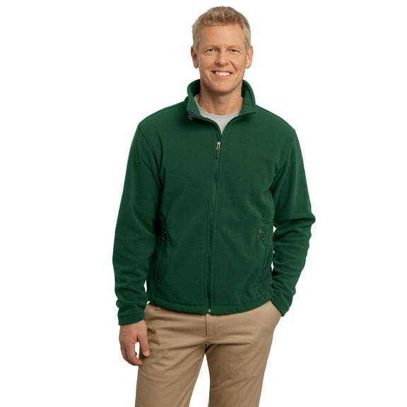 Port Authority Mens Long Sleeve Front Zip Value Fleece Jacket. F217