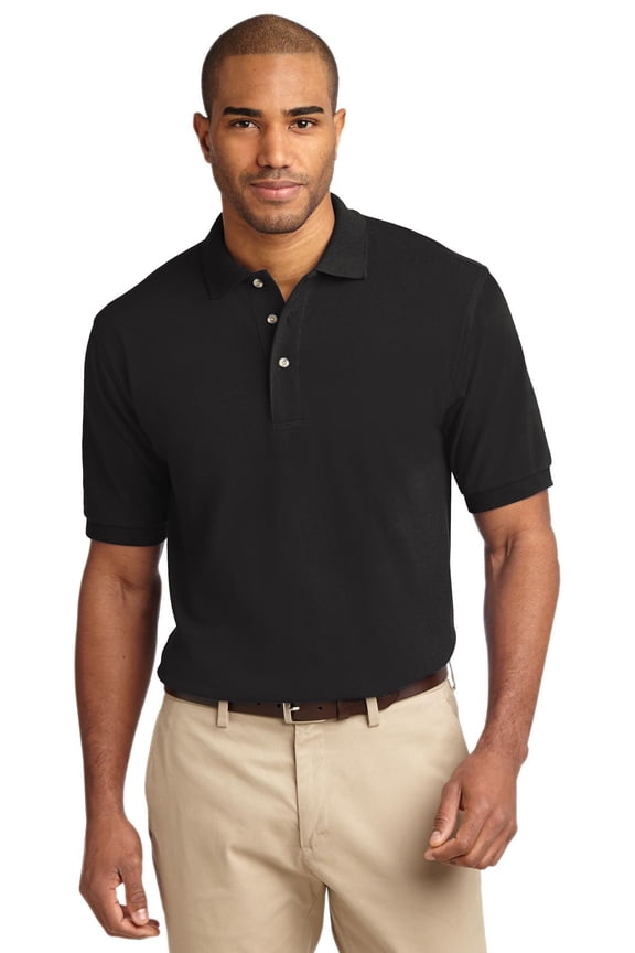 Mens Pique Knit Polo