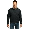 thumbnail image 1 of Port Authority Mens Tall Glacier Soft Shell Jacket XX-Large Tall Black/ Chrome, 1 of 2