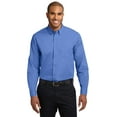 thumbnail image 1 of Port Authority Mens Tall Long Sleeve Easy Care Shirt 4X-Large Tall Ultramarine Blue, 1 of 6