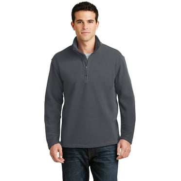 Port Authority Mens Value Fleece 1/4-Zip Pullover. F218