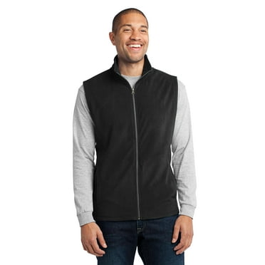 Port Authority Microfleece Vest-XS (Black)