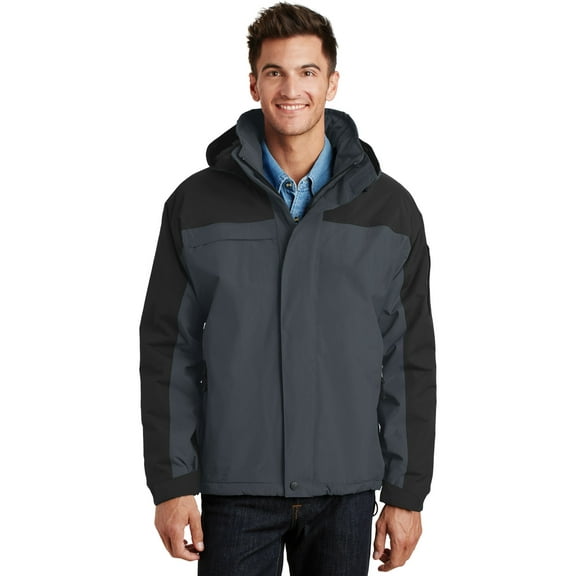 Port Authority Nootka Jacket-L (Graphite/Black)