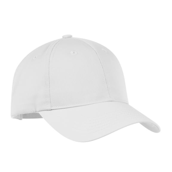 Port Authority Adult Unisex Regular Plain Cap White One Size Fits All
