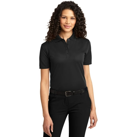Port Authority Ottoman Polo (L525) Black, 2XL