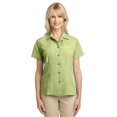 thumbnail image 1 of Port Authority Patterned Camp Shirt (L536) Whisper Green, 4XL, 1 of 2