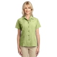 thumbnail image 1 of Port Authority Patterned Camp Shirt (L536) Whisper Green, M, 1 of 2