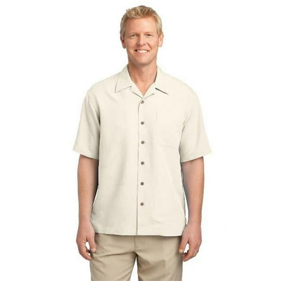 Port Authority Patterned Easy Care Camp Shirt, Style S536