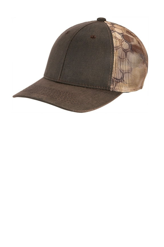 Pigment Print Camouflage Mesh Back Cap C891