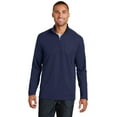 thumbnail image 1 of Port Authority Pinpoint Mesh 1/2 Zip-2XL (True Navy), 1 of 6