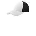 thumbnail image 1 of Port Authority Pique Mesh Cap-L/XL (White/ Black), 1 of 2