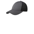 thumbnail image 1 of Port Authority Pique Mesh Cap-S/M (Iron Grey/ Black), 1 of 2