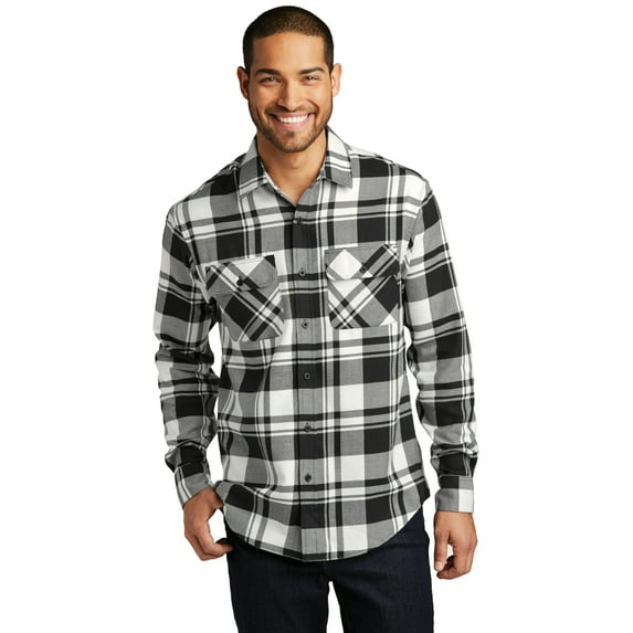 Port Authority Plaid Flannel Shirt