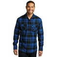 thumbnail image 1 of Port Authority Plaid Flannel Shirt, 1 of 5