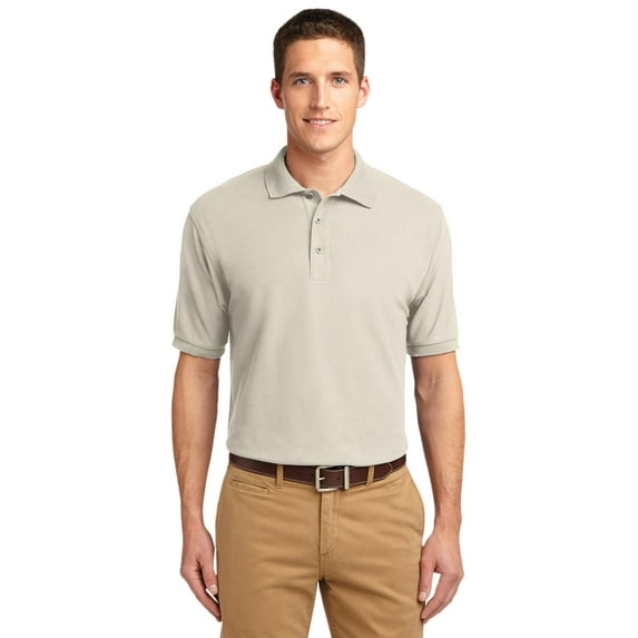 Port Authority Polo (K500) Light Stone, 2XL