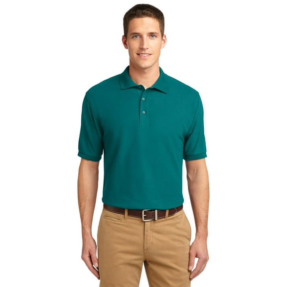 Port Authority Polo (K500) Teal Green, S