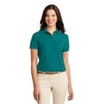 thumbnail image 1 of Port Authority Polo (L500) Teal Green, XL, 1 of 2