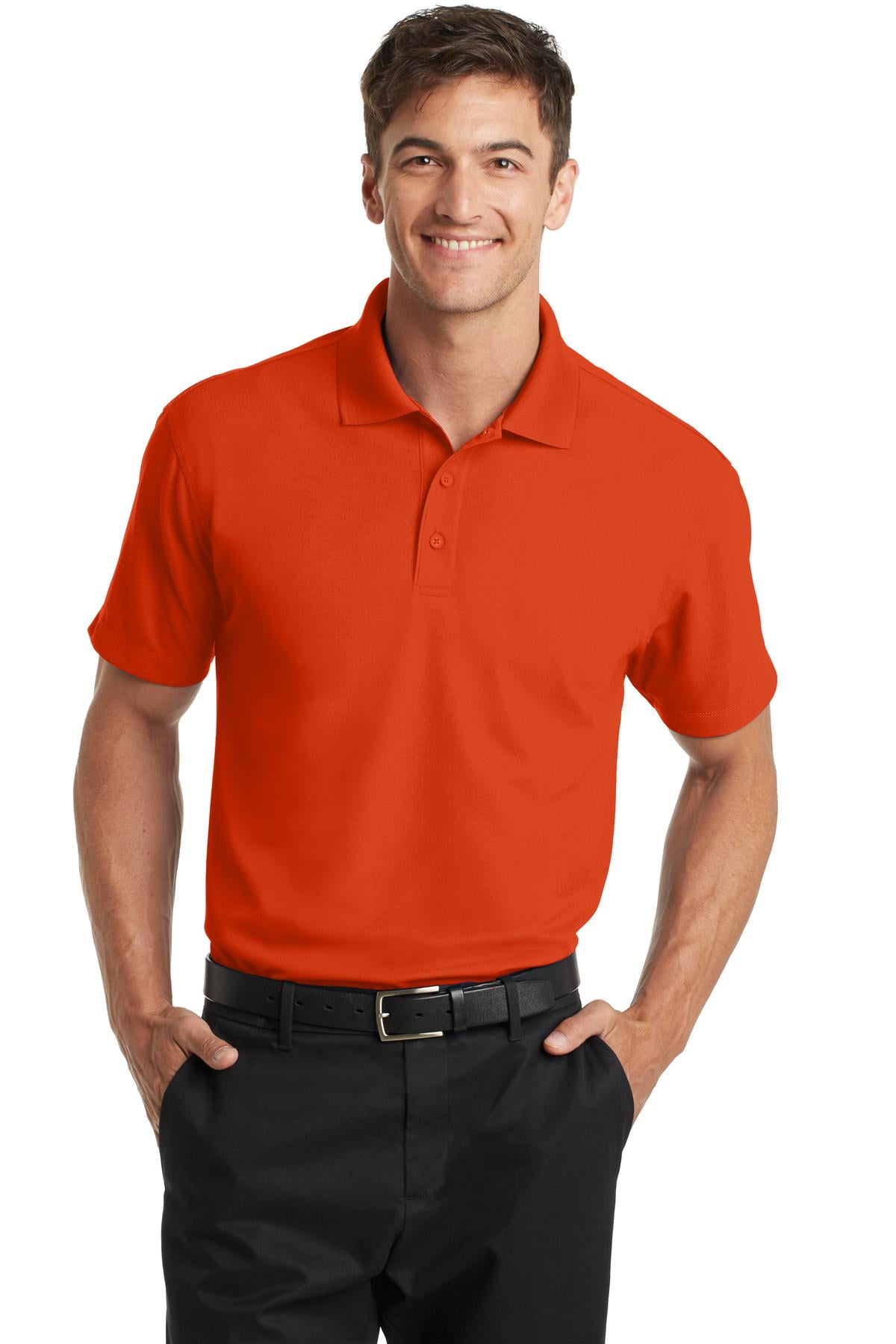 Port Authority Polo Shirt K572 Men's Dry Zone Grid Polo - Walmart.com
