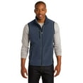 thumbnail image 1 of Port Authority R Tek Pro Fleece Full Zip Vest-2XL (Navy Heather/ Black), 1 of 6