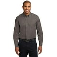 thumbnail image 1 of Port Authority S608 Long Sleeve Easy Care Shirt, Bark, L, 1 of 1
