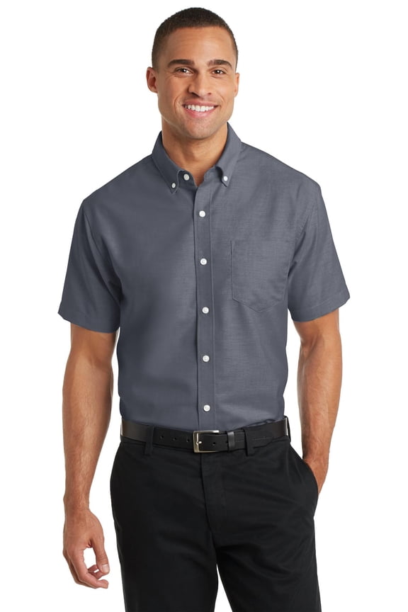 S659 Short Sleeve Shirt, Mens Casual Button Down Shirts
