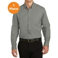 thumbnail image 1 of Port Authority S663 SuperPro Twill Shirt, Monument Grey, XL, Mens Casual Button Down Shirts, 1 of 1