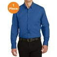 thumbnail image 1 of Port Authority S663 SuperPro Twill Shirt, True Blue, XL, Mens Casual Button Down Shirts, 1 of 1