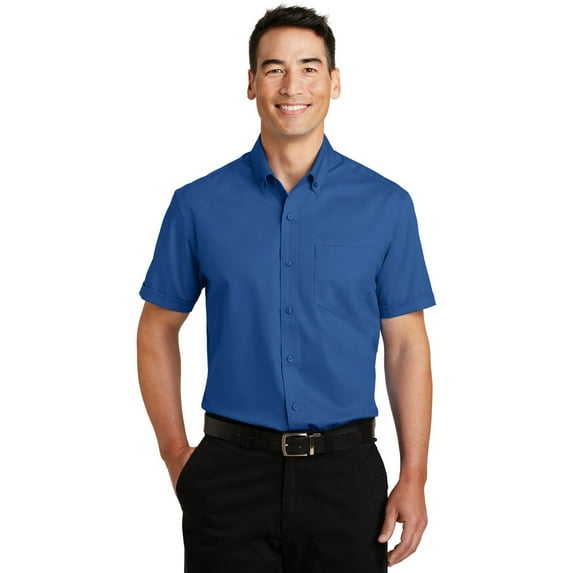 Port Authority Short Sleeve SuperPro Twill Shirt. S664