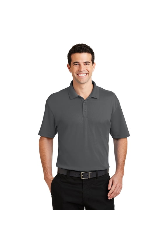 Silk Touch Interlock Performance Polo. K5200