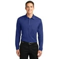 thumbnail image 1 of Port Authority Silk Touch Performance Long Sleeve Polo. K540LS, 1 of 2