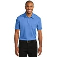 thumbnail image 1 of Port Authority Silk Touch Performance Pocket Polo-3XL (Carolina Blue), 1 of 6
