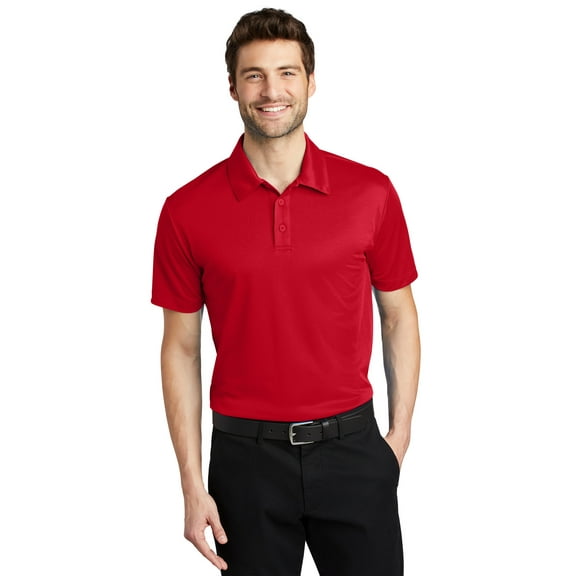 Port Authority Silk Touch Performance Polo-4XL (Red)