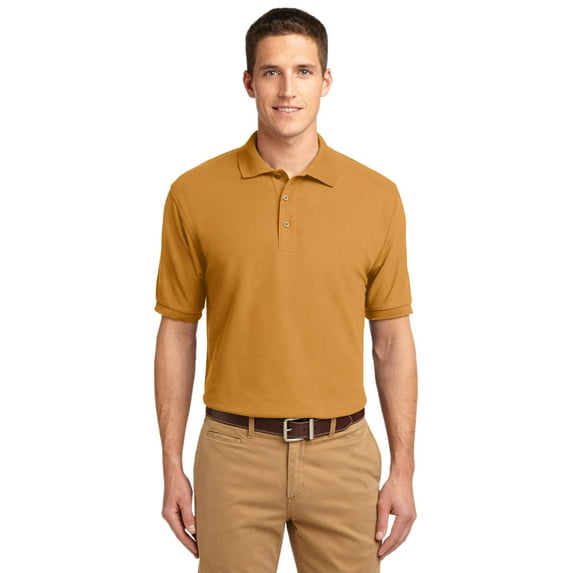 Port Authority Silk Touch Polo-L (Gold)
