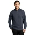 thumbnail image 1 of Port Authority Slub Fleece 1/4-Zip Pullover. F295, 1 of 1