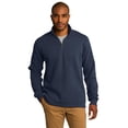 thumbnail image 1 of Port Authority Slub Fleece 1/4-Zip Pullover, 1 of 1