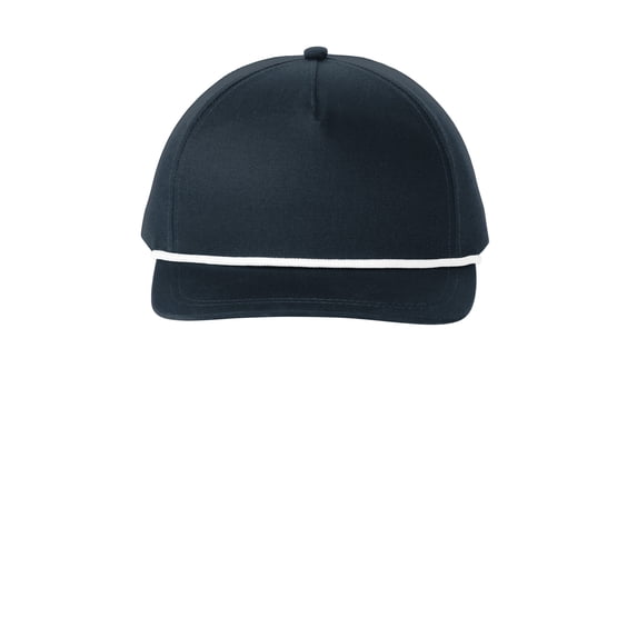 Port Authority Snapback Five-Panel Rope Cap