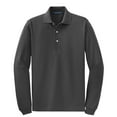 thumbnail image 1 of Port Authority Sport Shirt K455LS Unisex Rapid Dry Long Sleeve Polo, 1 of 5