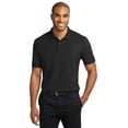 thumbnail image 1 of Port Authority Stain Resistant Polo-M (Black), 1 of 6