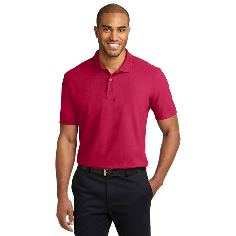 walmart red polo shirt