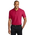 thumbnail image 1 of Port Authority Stain Resistant Polo-XL (Red), 1 of 2